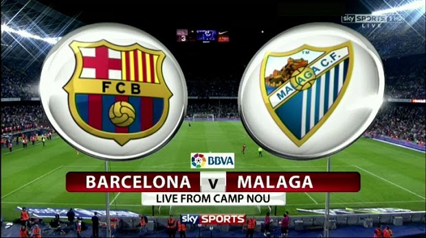 FC Barcelona vs Malaga 26-01-2014