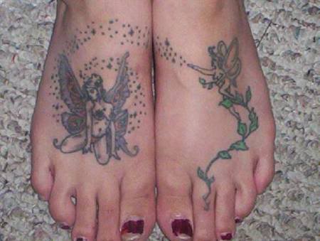Fairy Tattoo The kind of fairy tattoos picked by a individual shows lots of 