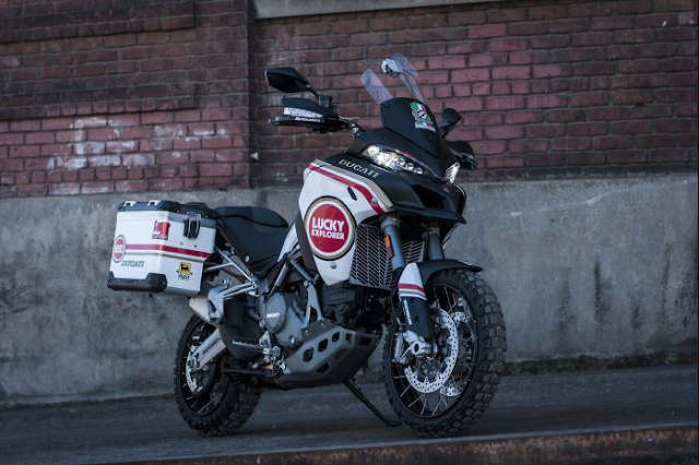 Ducati Multistrada 1200 Enduro Lucky Strike Edition Inspirasi Dari Pacuan Rally Dakar