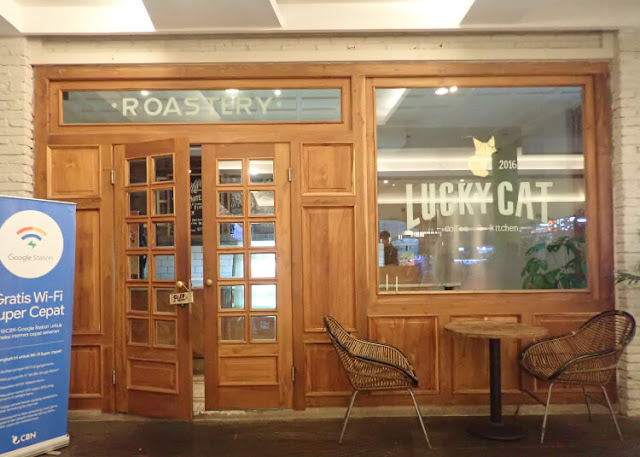 lokasi lucky cat coffee & kitchen