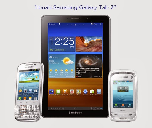 Kontes Ecard Berhadiah SAMSUNG Galaxy Tab 7"