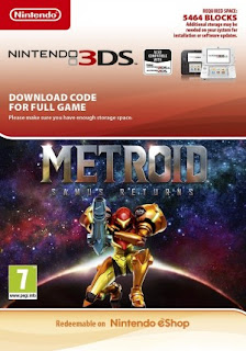 Metroid Samus Returns eShop Redeem Code Giveaway