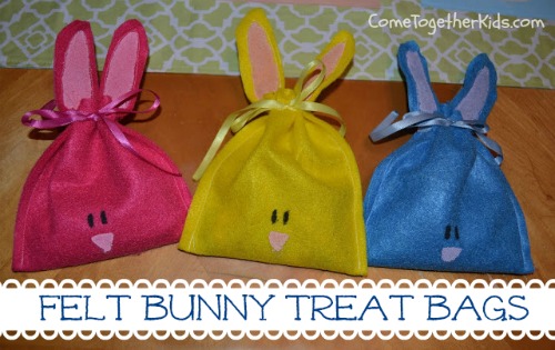 flower pot costume ideas Easter Bunny Treat Bags | 500 x 315