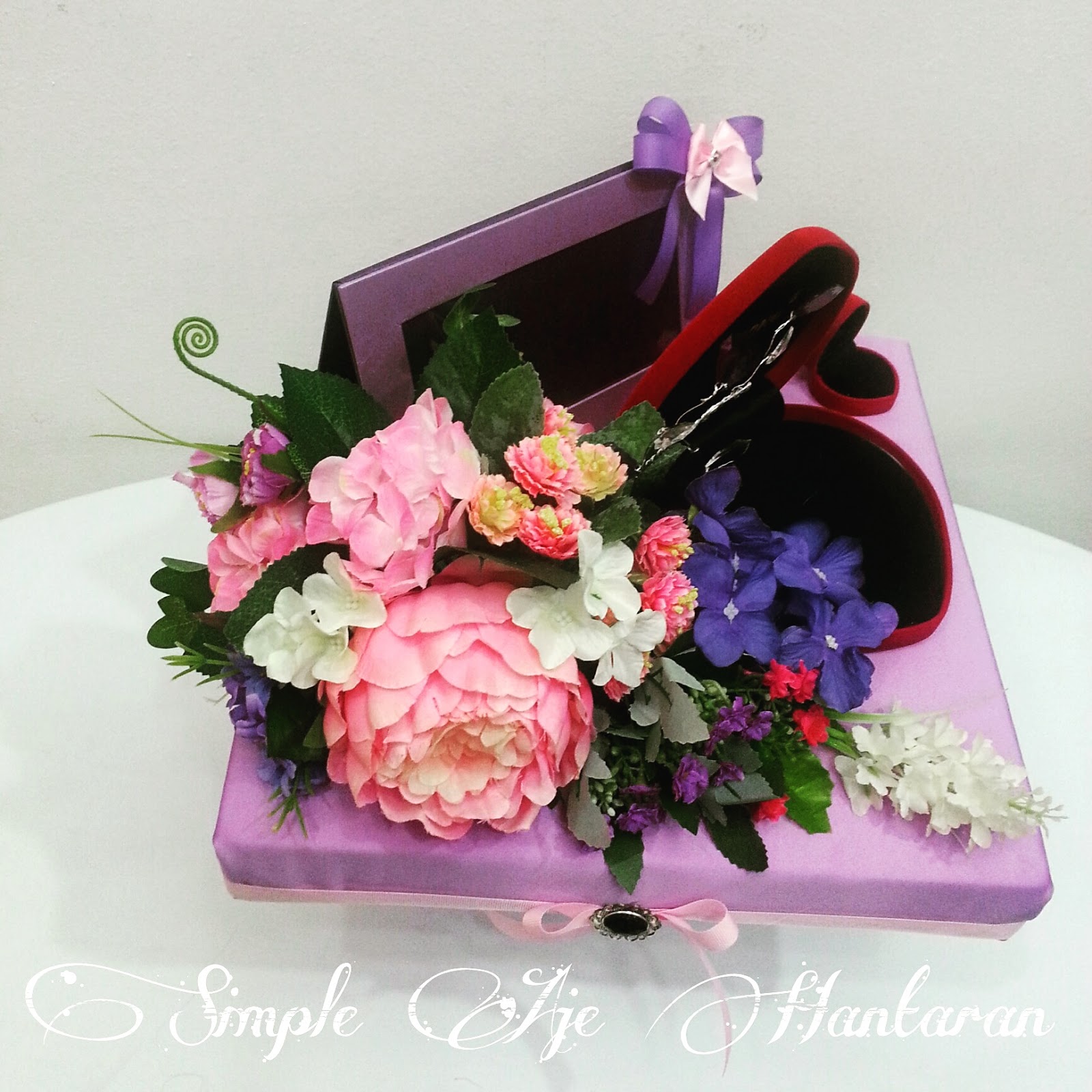 Simple Aje Hantaran: Hantaran Ungu dan Pink - Kak Lin