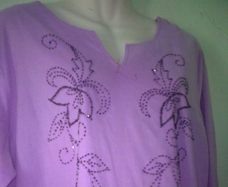 sp2ndbutik Baju Warna Lilac 