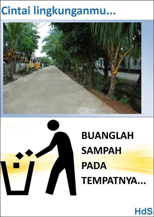 Contoh slogan tentang kebersihan