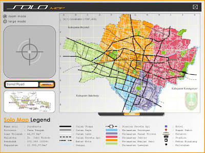 Gambar Peta Kota Solo Lengkap :: Blog ke 10