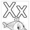 Printable Letter X Coloring Page - Free Printable Alphabet Coloring Pages for Kids - Best ... / The coloring page is printable and kids can color it in the classroom or at home, or color online.