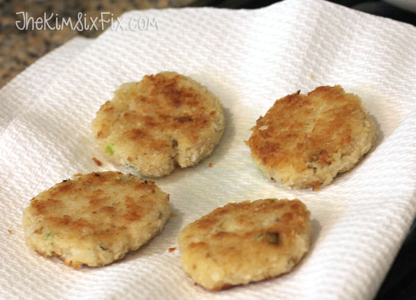 Tuna cakes