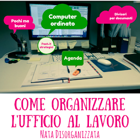 organizzare la scrivania