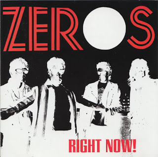 ALBUM: portada "Right Now!" de la banda THE ZEROS