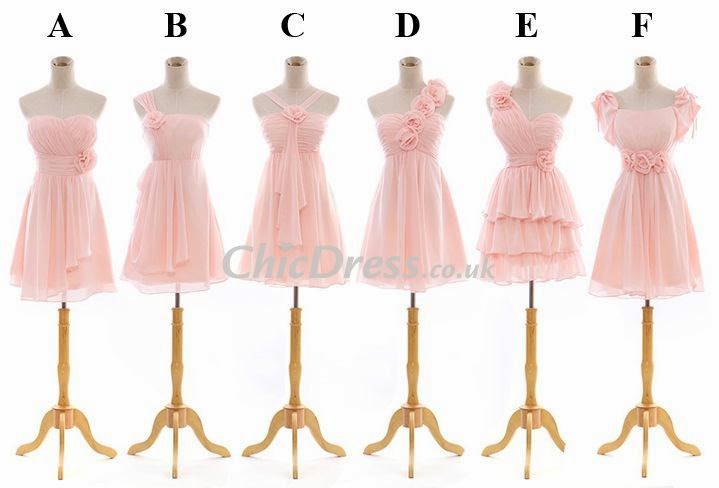 short bridesmaid dresses