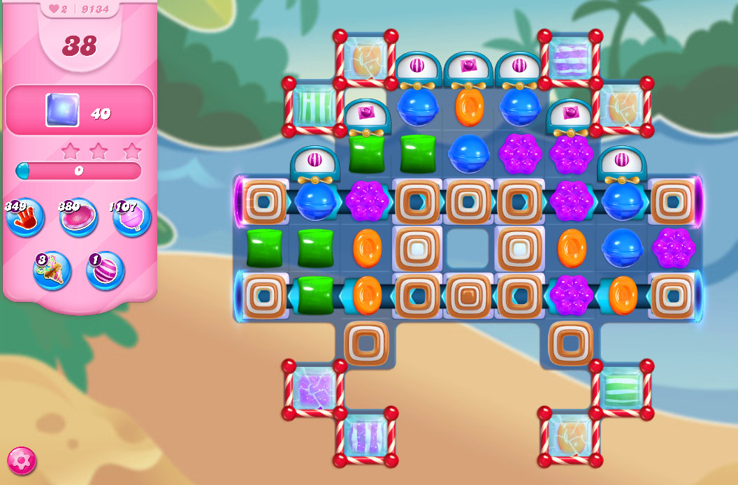 Candy Crush Saga level 9134