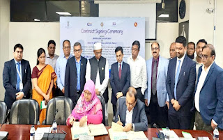 India signed contract with Bangladesh