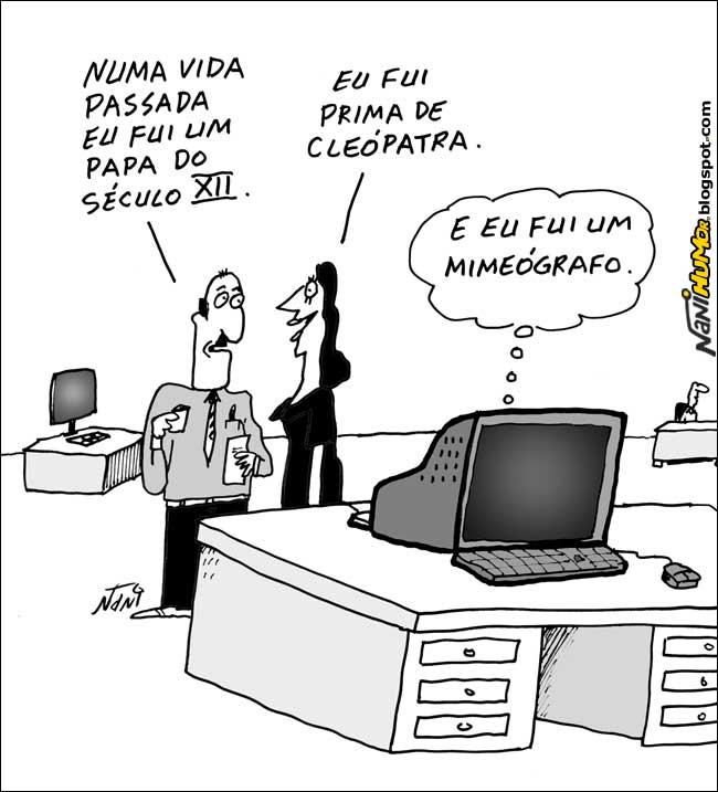 O Humor das Coisas: computador