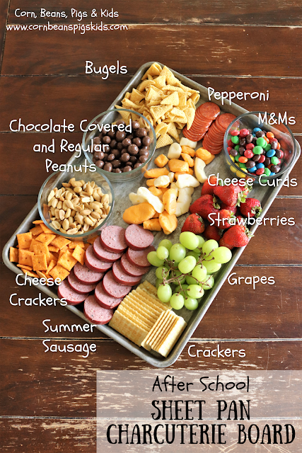 After School Sheet Pan Charcuterie Board