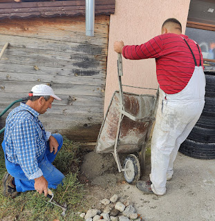 Getting the first footing filled