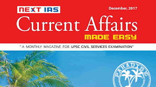 MADE EASY CURRENT AFFAIRS DECEMBER 2017 [ENGLISH]