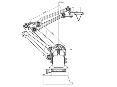 Mengenal cara gerak robot tangan