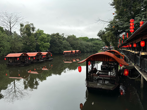 Tang Li Yuan 唐荔園食藝館 [Guangzhou, CHINA] - Famous garden restaurants in Guangzhou amazing stunning view of Liwan Lake (荔灣湖) dim sum lunch touristy