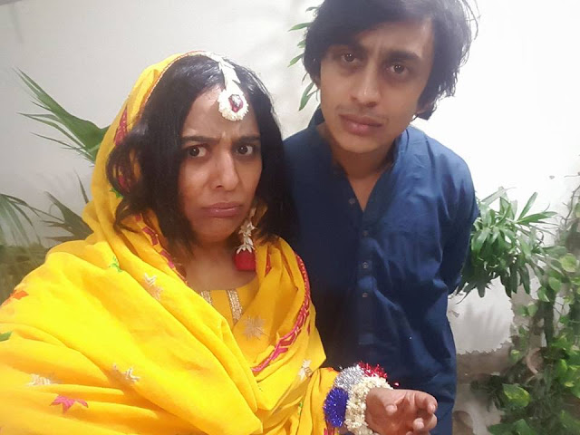 Actress Yasra Rizvi got married with Abdul Hadi (Mayun & Nikkah Pictures)