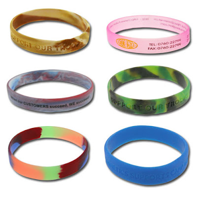 silicone bracelets