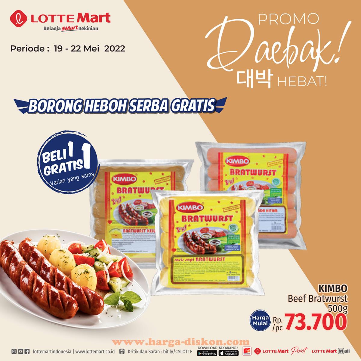 Promo LOTTEMART Akhir Pekan Weekend Promo 19 - 22 Mei 2022