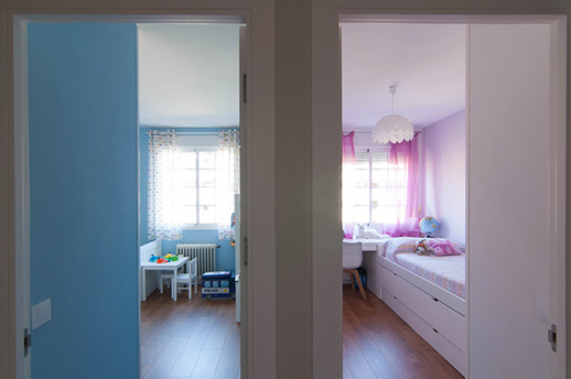 Reforma de lujo-Vivienda-Arquitectos-Madrid-Dormitorios infantiles