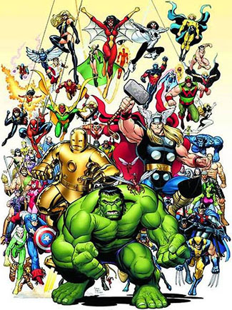 image, Marvel : THe Avenger Movies 2012 movie, cartoon, 3D, Hollywood, sci-fi, 