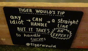 Tiger Would's Mini Golf tips at Birdies Crazy Golf Club in London