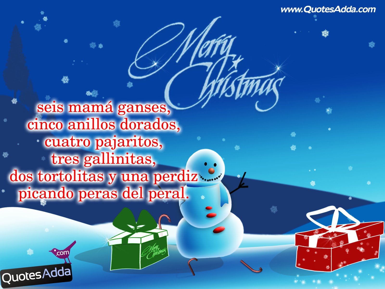 Christmas Quotes in Spanish | QuotesAdda.com | Telugu Quotes | Tamil ...