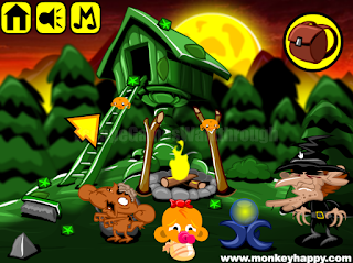 PencilKids - Monkey GO Happy Stage 427 - Witch in the Forest / Zombie Monkeys Theme