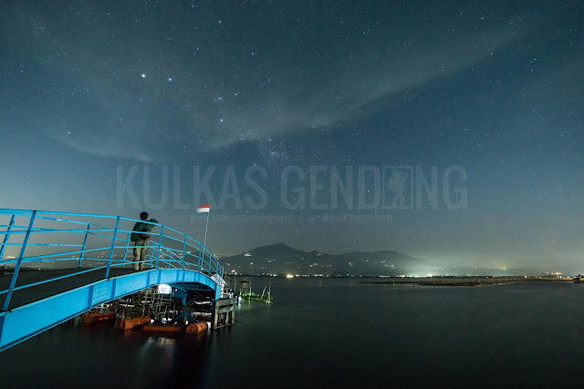 foto milkyway di rawa pening