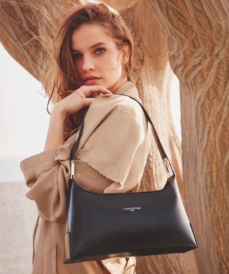 Barbara Palvin returns as the face of Lancaster’s fall-winter 2021 campaign.
