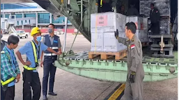 Hercules TNI AU Sukses Dalam Misi Bantuan Kemanusiaan Bencana Badai Mocha Myanmar