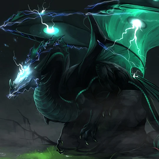 Great Lightning Dragon Wallpaper Engine