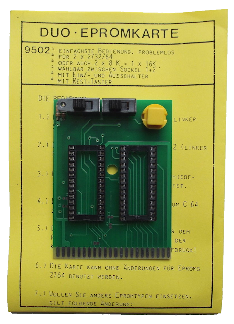 REX 9502 DUO Commodore 64 Cartridge