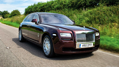 rolls royce car ghost extended wheelbase