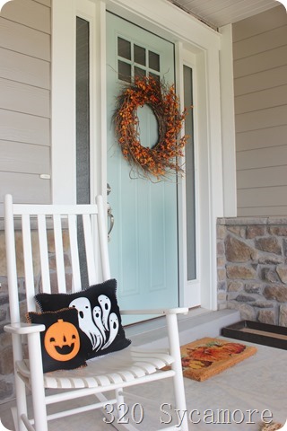 halloween porch
