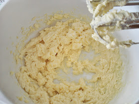 Tip the butter and honey into a bowl and beat together with a hand mixer.