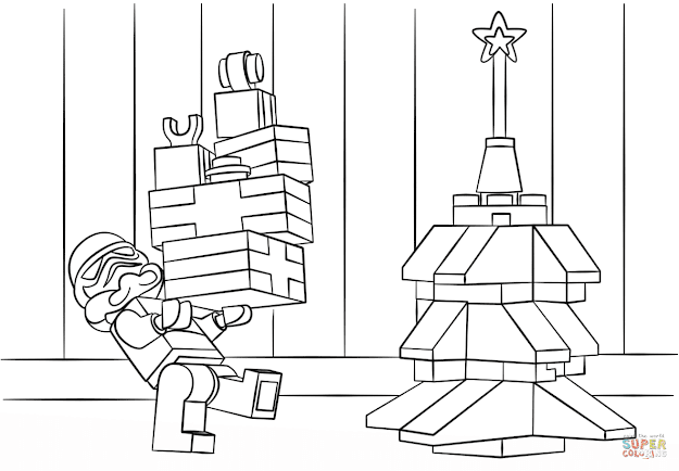 Click The Lego Star Wars Clone Christmas Coloring Pages To View Printable  Version Or Color It Online Patible With Ipad And Android Tablets