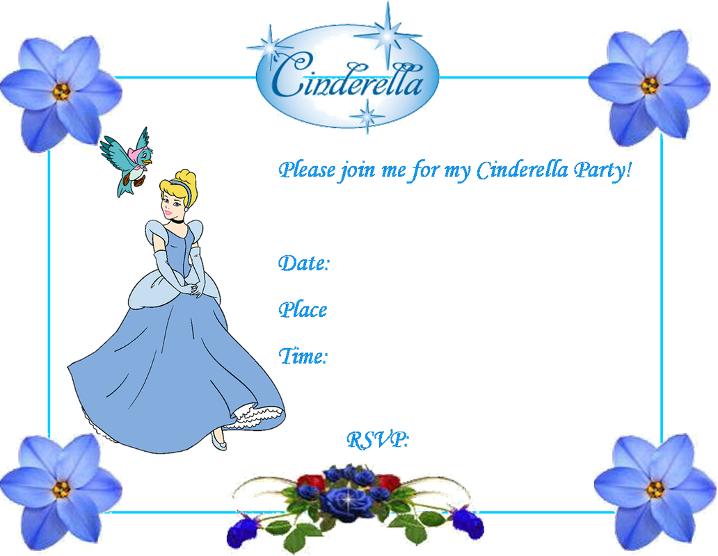 Cinderella Birthday Free Printable Kit.