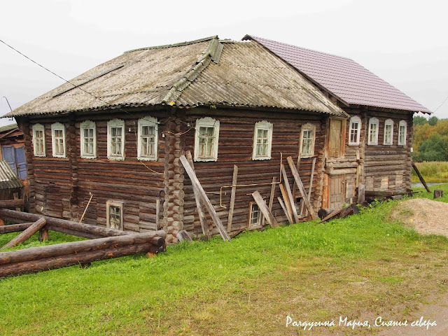 Карельские избы...