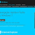 “Microsoft” lança Internet Explorer 10 para usuários do Windows 7