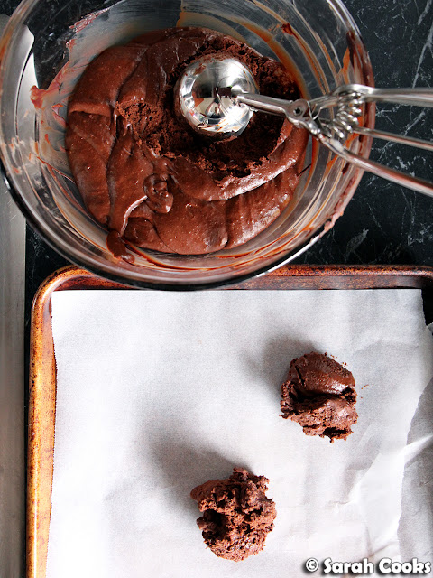 Salted Chocolate Rye Cookie Dough