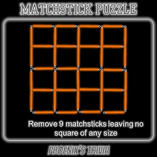 Matchstick Puzzle game 7 puzzle only from Phoenix's Trivia