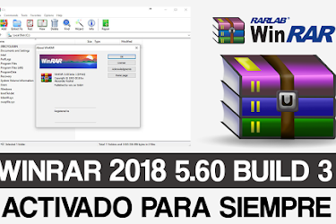WinRAR 5.60 BETA 3 + Activado Para Siempre Nueva Version 2018 