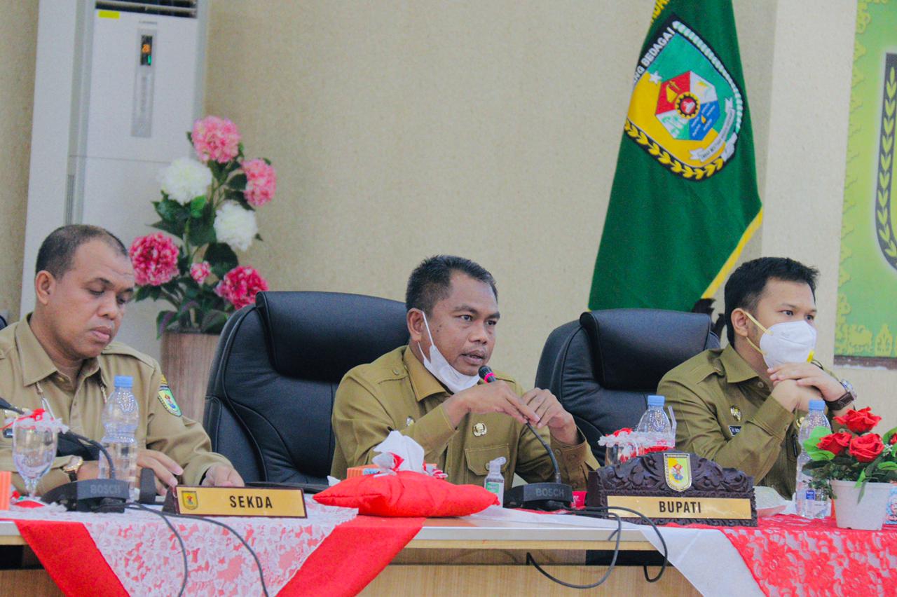 Bupati Sergai Memimpin Rapat Finalisasi LKPJ Tahun 2020
