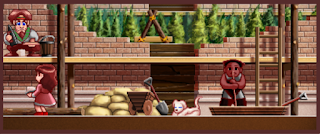 The Plasterer job in Princess Maker 2, where your daughter helps build walls for a living.