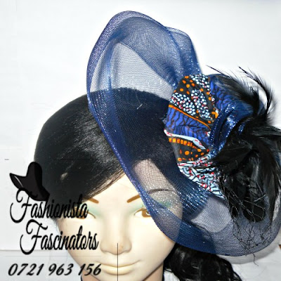 Buy blue hats and fascinators Nairobi Kenya